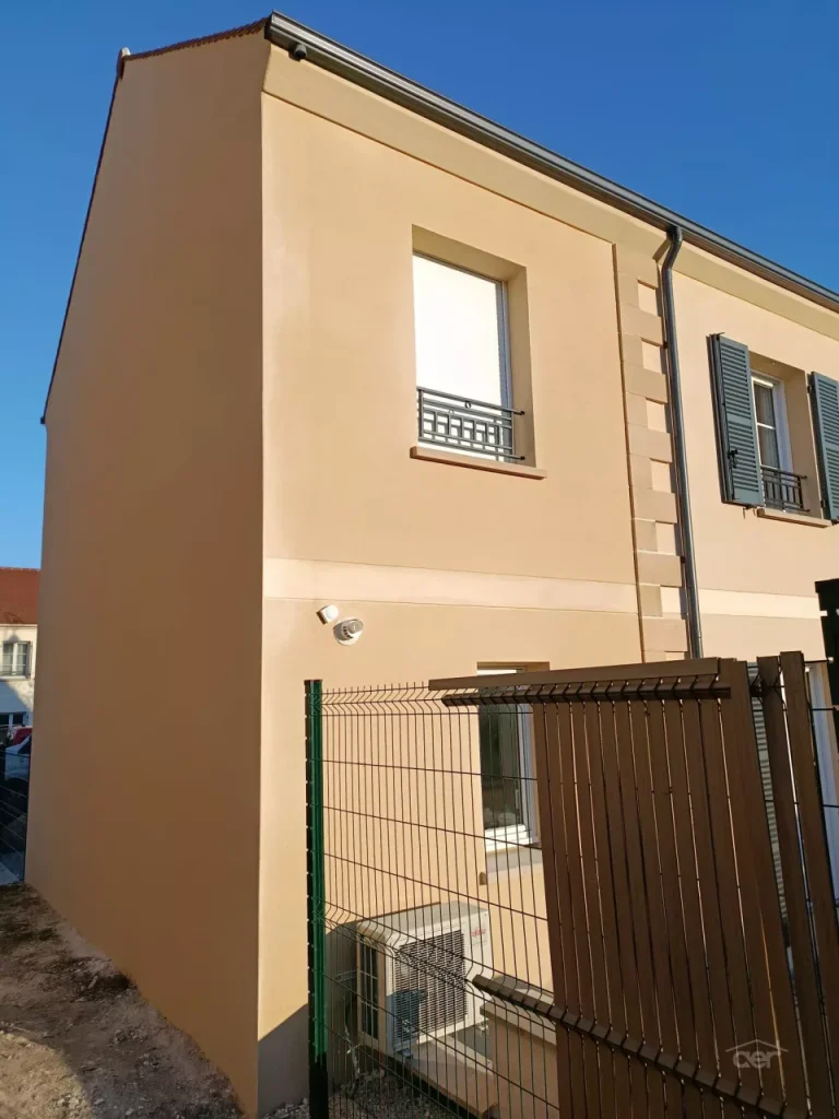 Travaux de façade en Île-de-France - Entreprise AER - Chantier à Le Mesnil-en-Thelle - Après