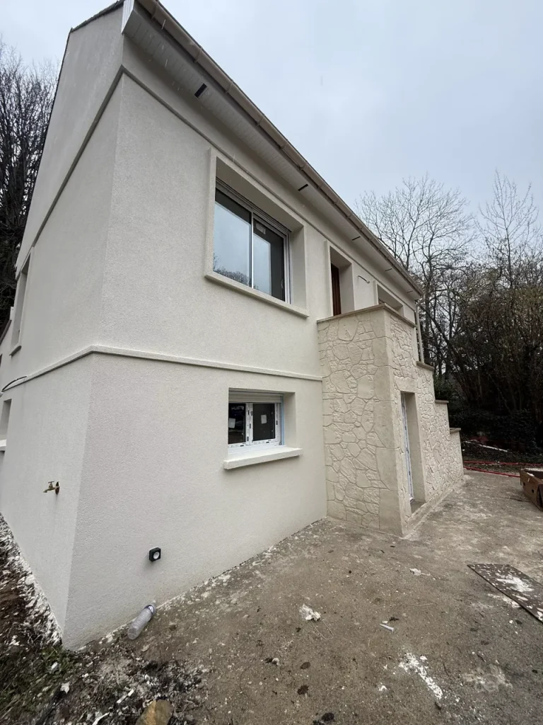 Travaux de façade en Île-de-France - Entreprise AER - Rénovation des façades - Après