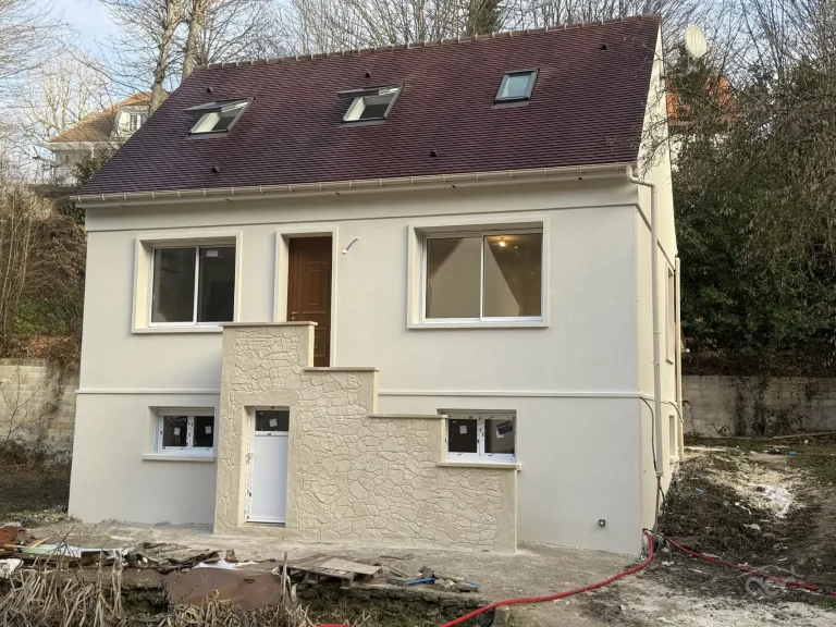 Travaux de façade en Île-de-France - Entreprise AER - Rénovation des façades - Après