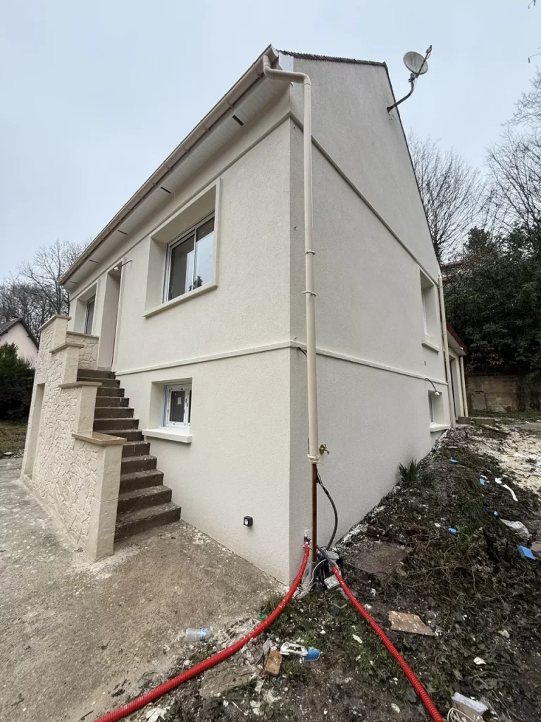 Travaux de façade en Île-de-France - Entreprise AER - Rénovation des façades - Après